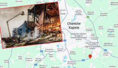 Fabryka amerykańskiej spółki stanęła w ogniu. Nocny atak Rosji na Ukrainę - Onet