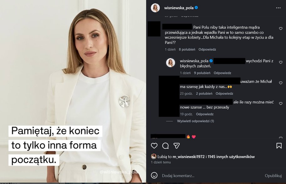 Wpis Poli Wiśniewskiej