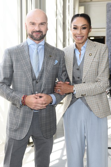 Omenaa Mensah i Rafał Brzoska