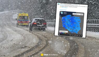 IMGW ostrzega przed śniegiem. Termometry nocą pokażą nawet -20 st.