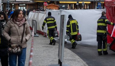 Pożar w Crans-Montana w Szwajcarii