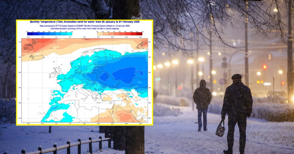 Nadchodzący tydzień prawie w całej Polsce będzie już zimny