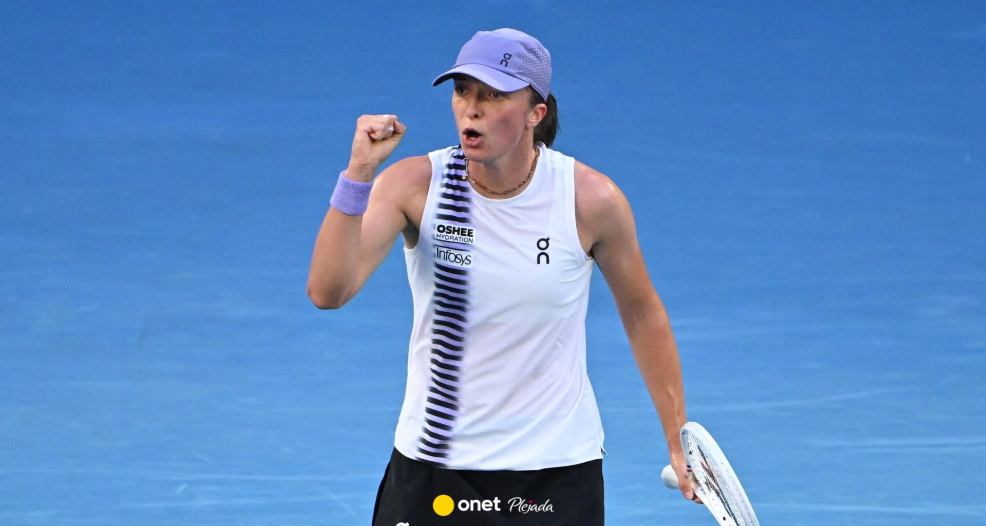 Iga Świątek nazwana "złodziejką". Australian Open opublikował nagranie