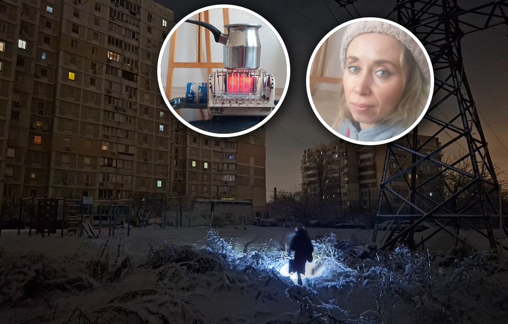 Obrazki z Kijowa jak po apokalipsie. Tak żyją Ukraińcy po ataku Rosjan