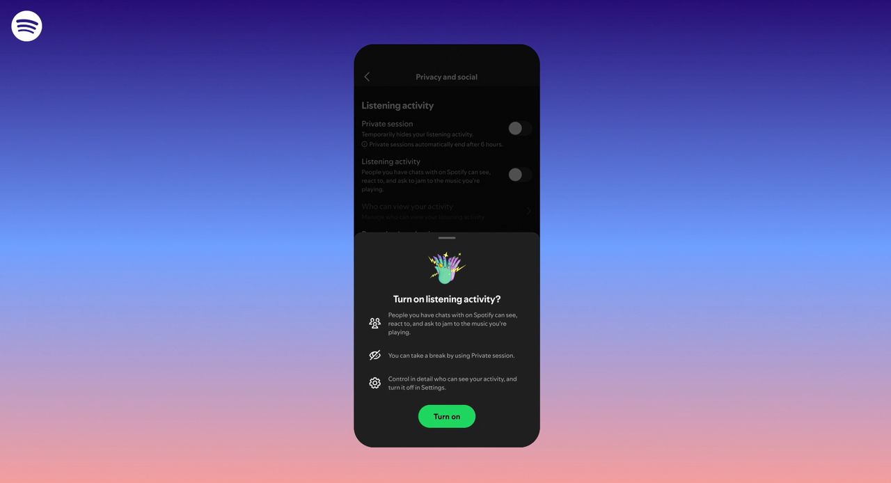 Aktywność muzyczna w Spotify