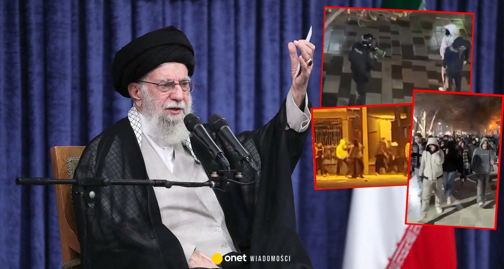 Ostre protesty w Iranie. "Wygląda jak rewolucja". Do sieci trafiły nagrania