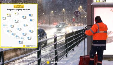 Śnieżyce wtargną dziś do Polski. W tych regionach sypnie szczególnie mocno