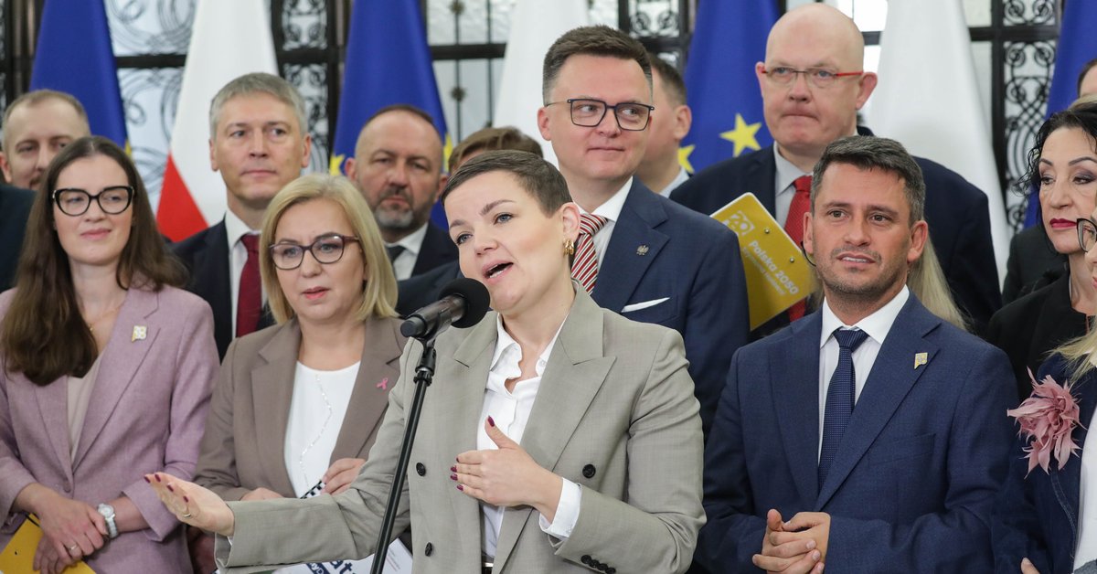 Chaos w Polsce 2050 trwa. Ujawniamy tajemniczy czat z Hołownią