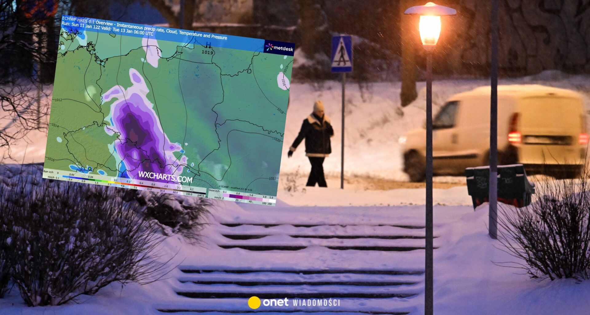 Po siarczystym mrozie uderzy śnieżyca. Na termometrach nawet -23 st. C