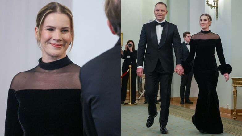 Nawrocka kradnie show. Postawiła na odważne PRZEŚWITY