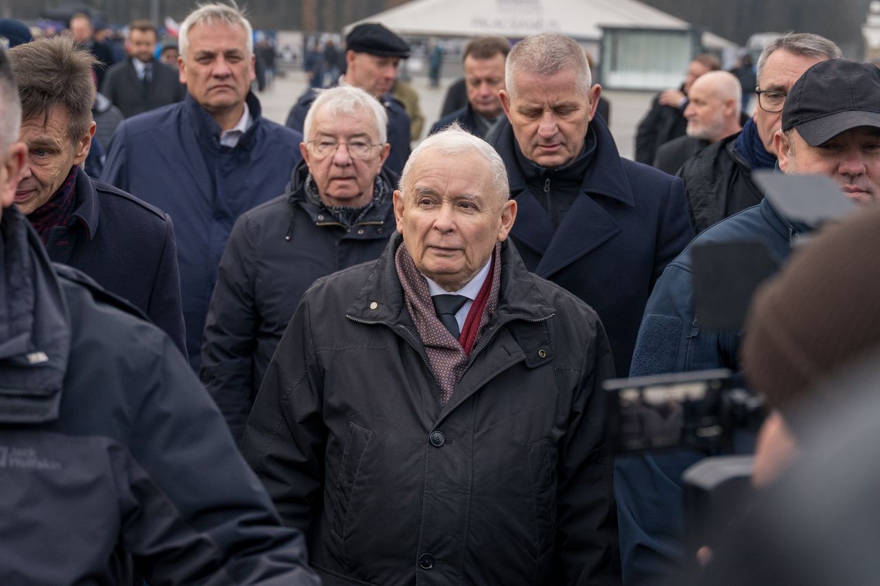 Kaczyński odpowiada Tuskowi. "Zło, fałsz muszą ponieść klęskę"