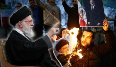 Zerwali irańską flagę. Incydent na budynku ambasady w Berlinie