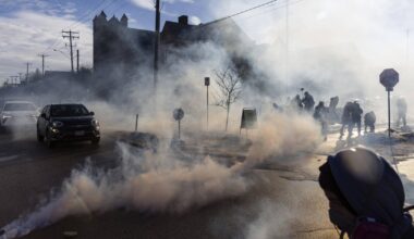 Akcja służb w Minneapolis