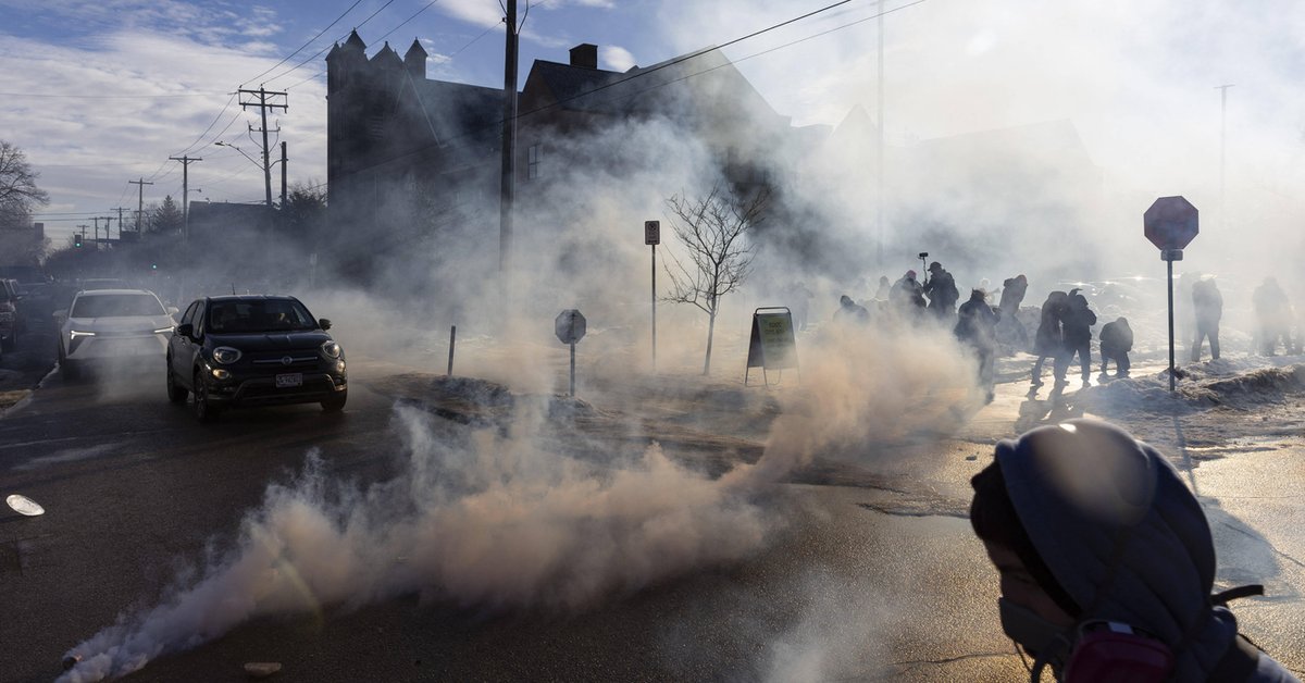 Akcja służb w Minneapolis