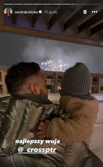 Sandra Kubicka na Instastory