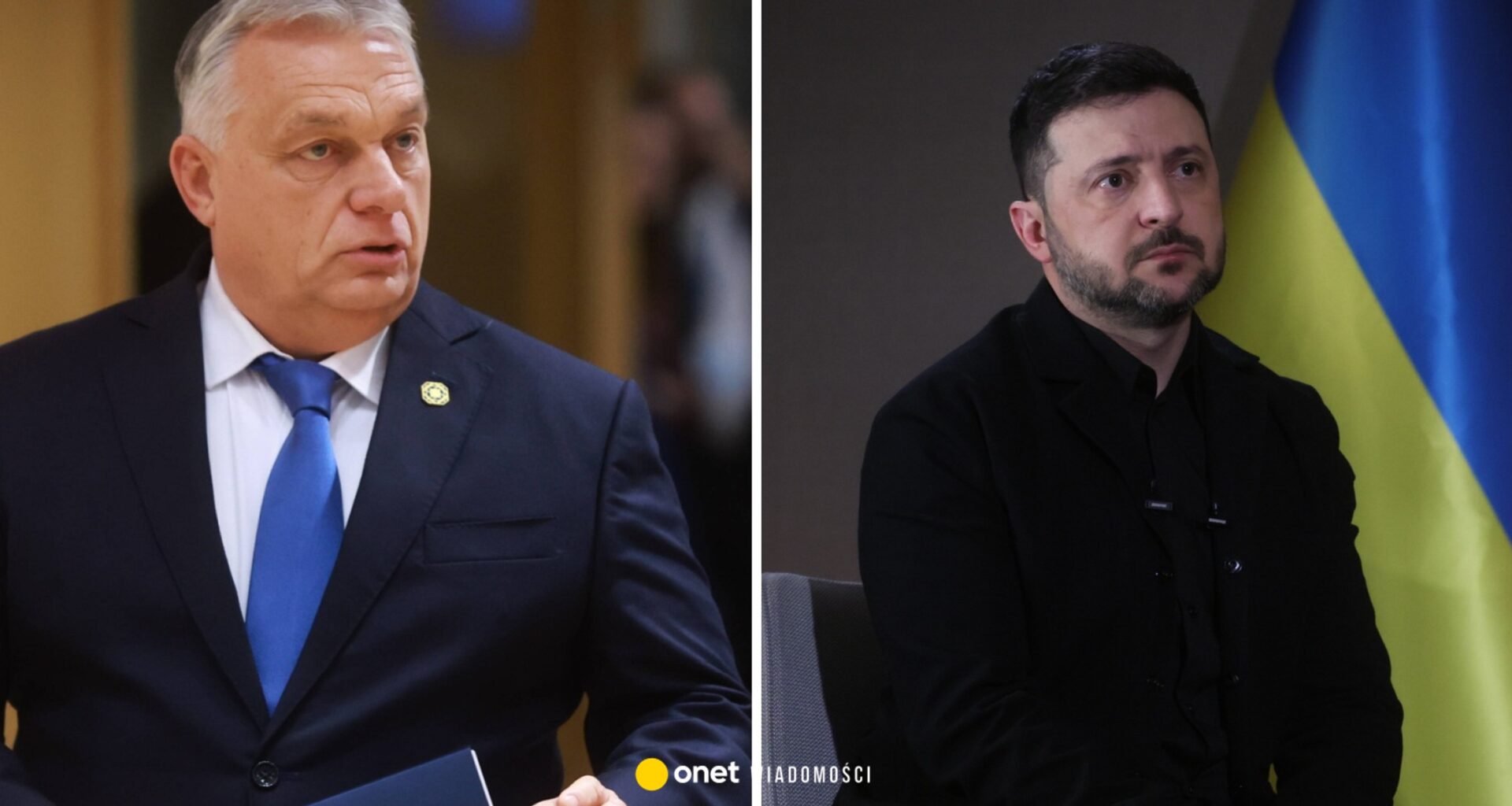 Ostry konflikt na linii Zełenski-Orban. "Przekroczył granicę" - Onet Wiadomości