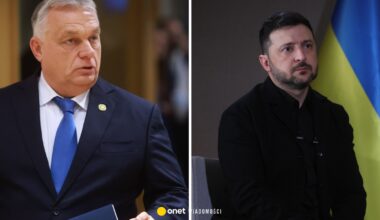 Ostry konflikt na linii Zełenski-Orban. "Przekroczył granicę" - Onet Wiadomości