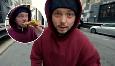 Książulo testował jedzenie w USA. Zjadł pizzę za... 3,60 zł