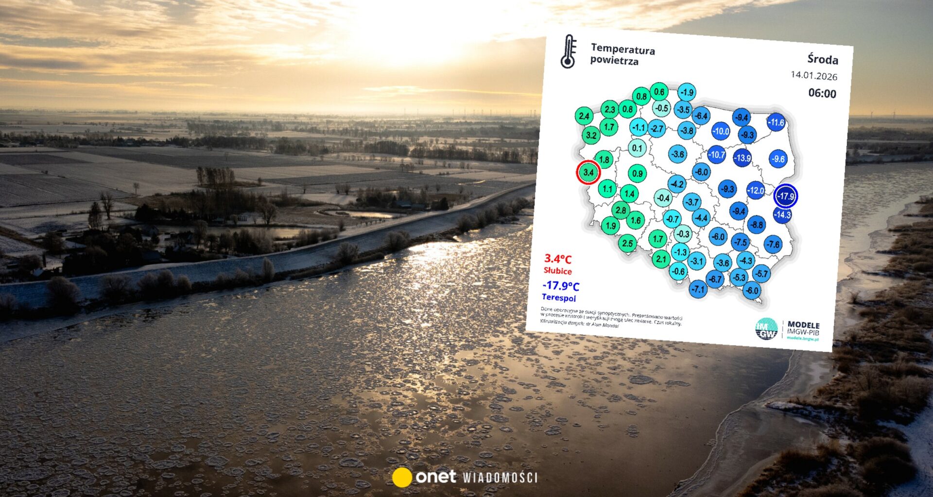 Skrajna pogoda w Polsce. Sroga zima będzie walczyła z odwilżą [MAPY]
