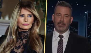 Jimmy Kimmel drwi z Melanii Trump (screenshot/YouTube/@JimmyKimmelLive)