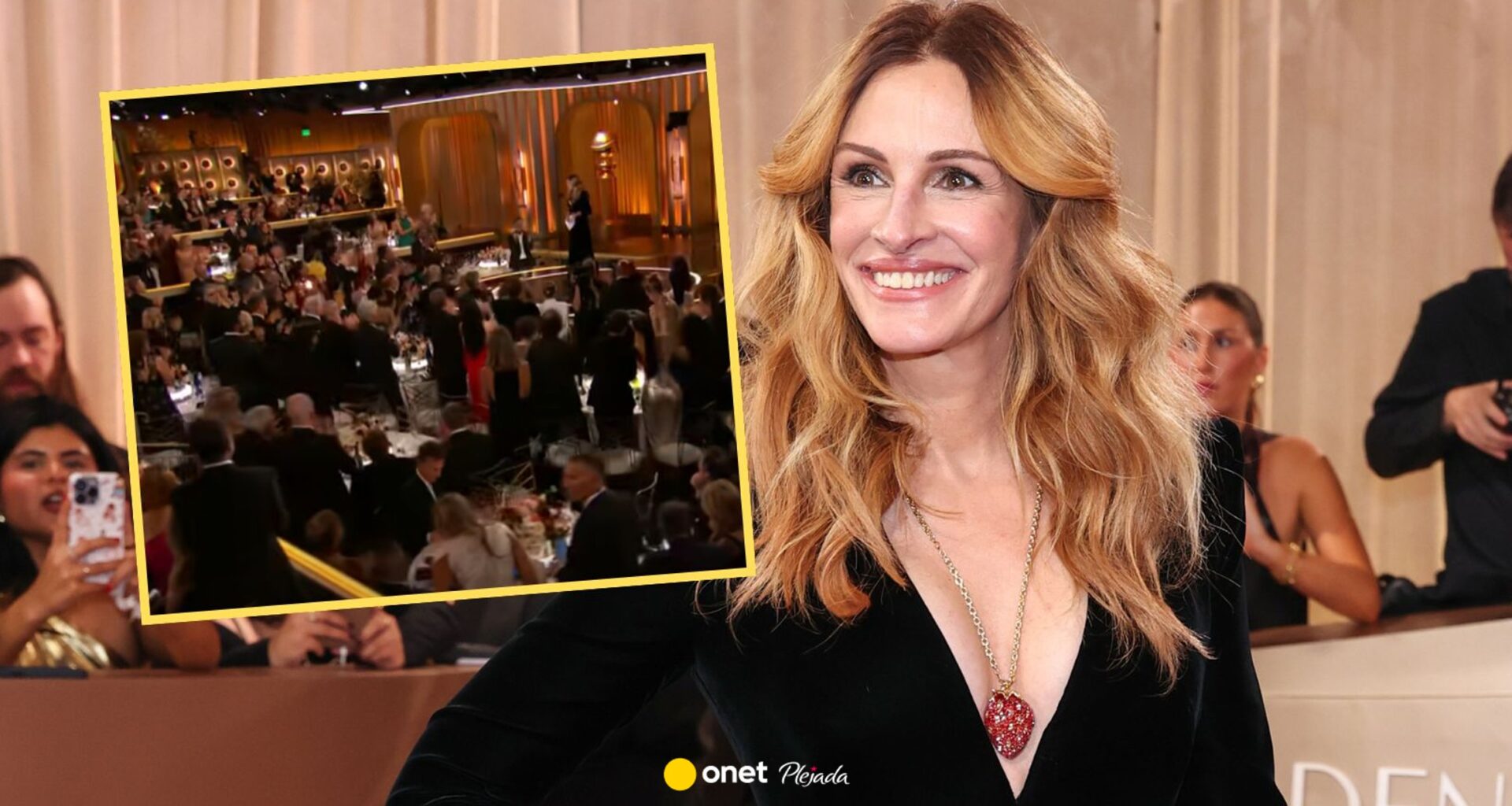 Julia Roberts nagrodzona owacjami na stojąco. Zażartowała z Emmy Stone