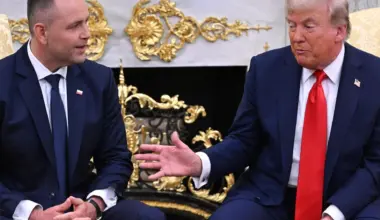 Karol Nawrocki i Donald Trump