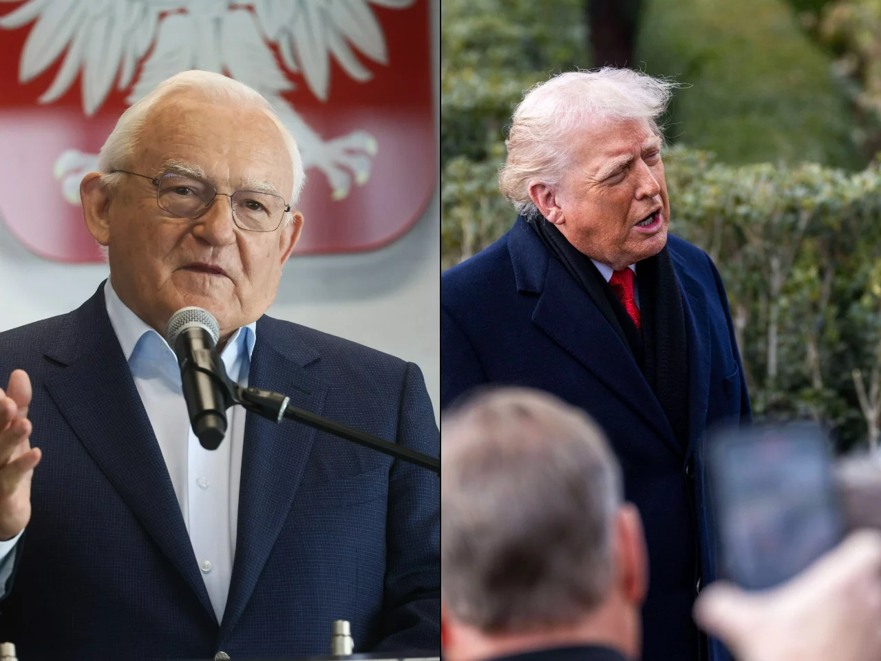 Leszek Miller, Donald Trump