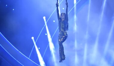 Justyna Steczkowska przeniosła Eurowizję do Katowic. Później wskoczyła w białe body - Onet