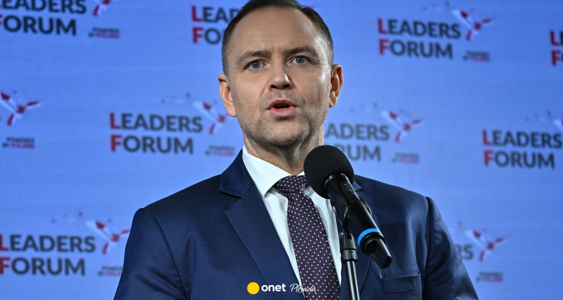 Karol Nawrocki wbił szpilę TVP przed kamerami. "Pewnie i tak tego nie puścicie"