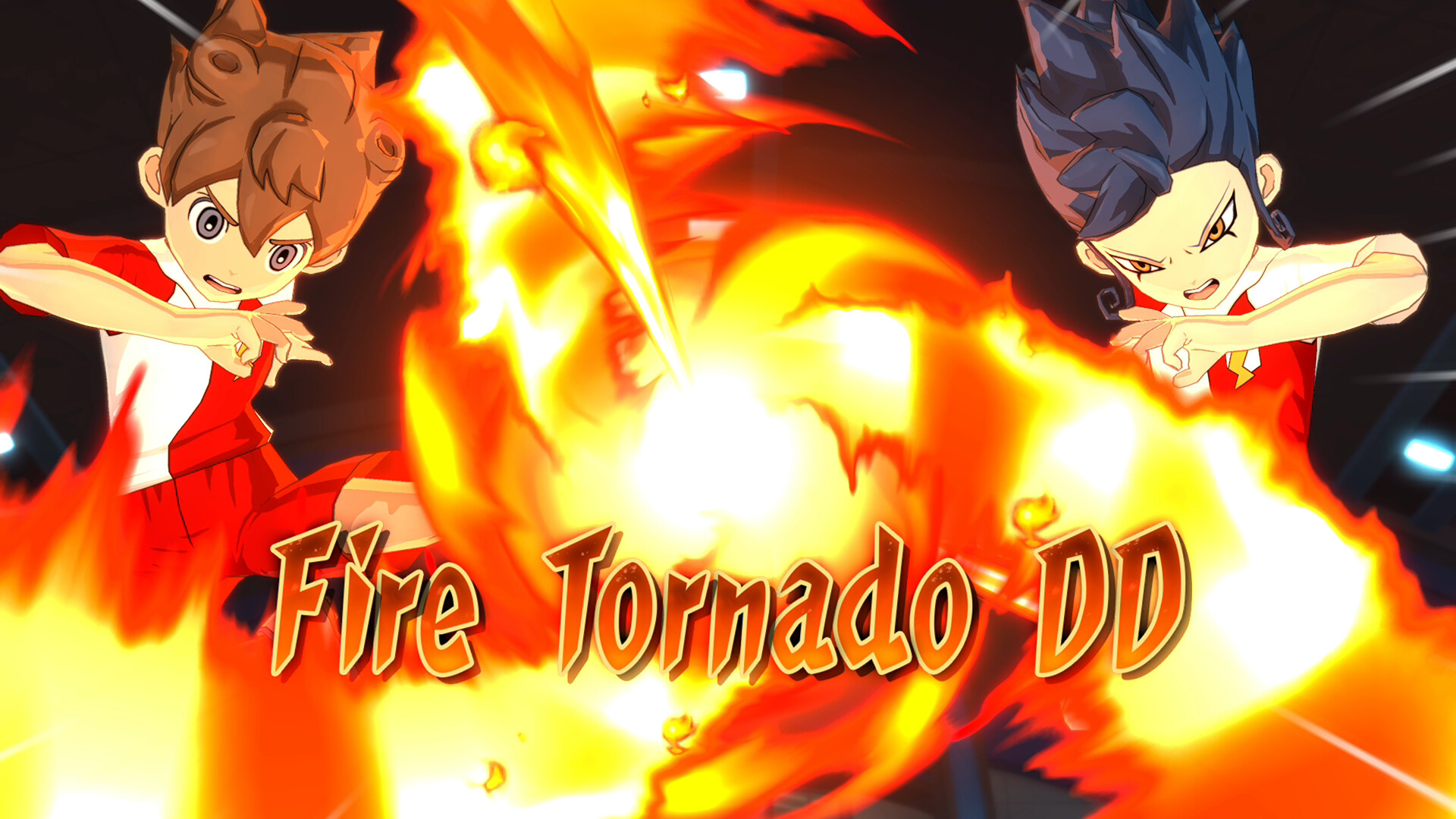  Inazuma Eleven: Victory Road - recenzja gry. Superstrzał Fire Tornado DD