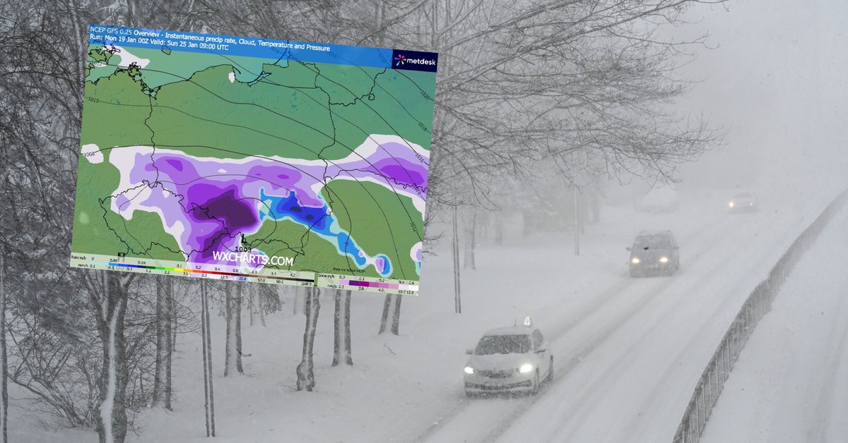 W prognozach widać zmianę pogody. Wiadomo, kiedy w Polsce znów spadnie śnieg - Onet