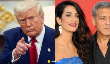 Donald Trump atakuje Clooneyów i Francję. "Okropny problem z imigracją"