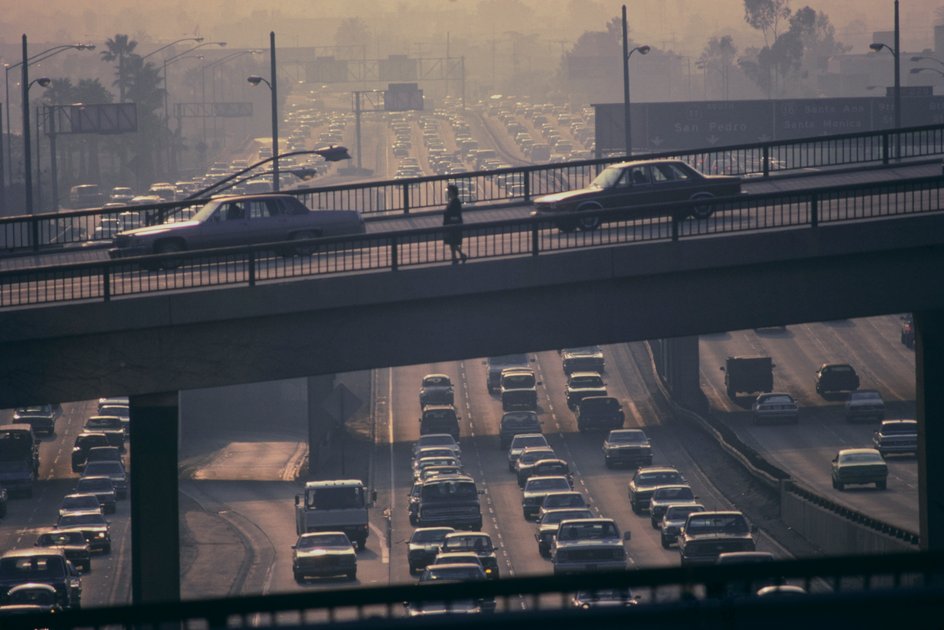 Autostrada w Kalifornii. 1984 r. 