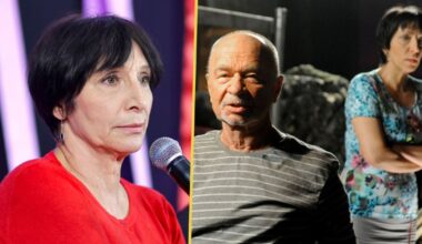 Renata Pałys i Ryszard Kotys na planie serialu "Świat według Kiepskich"