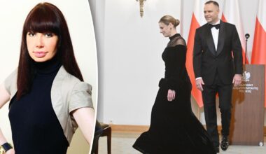 Welur i klasyka w stylizacji Marty Nawrockiej. Stylistka komentują wybór