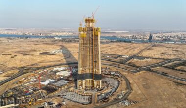 Najwyższy budynek świata ma już połowę pięter. Otwarcie Jeddah Tower w 2028 r.
