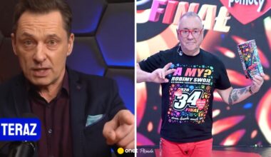 Krzysztof Ziemiec wspierał WOŚP. Teraz nie chce znać Jerzego Owsiaka