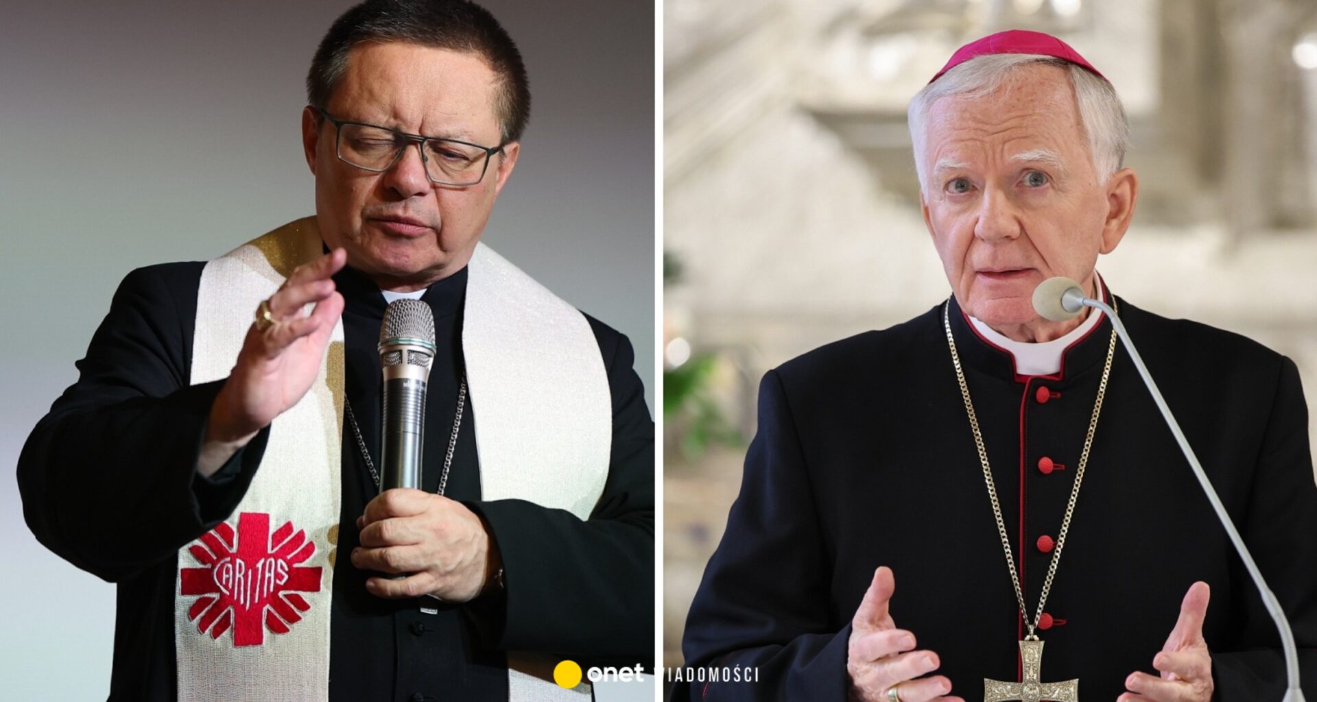 Kardynał Ryś i arcybiskup Jędraszewski na kursie kolizyjnym