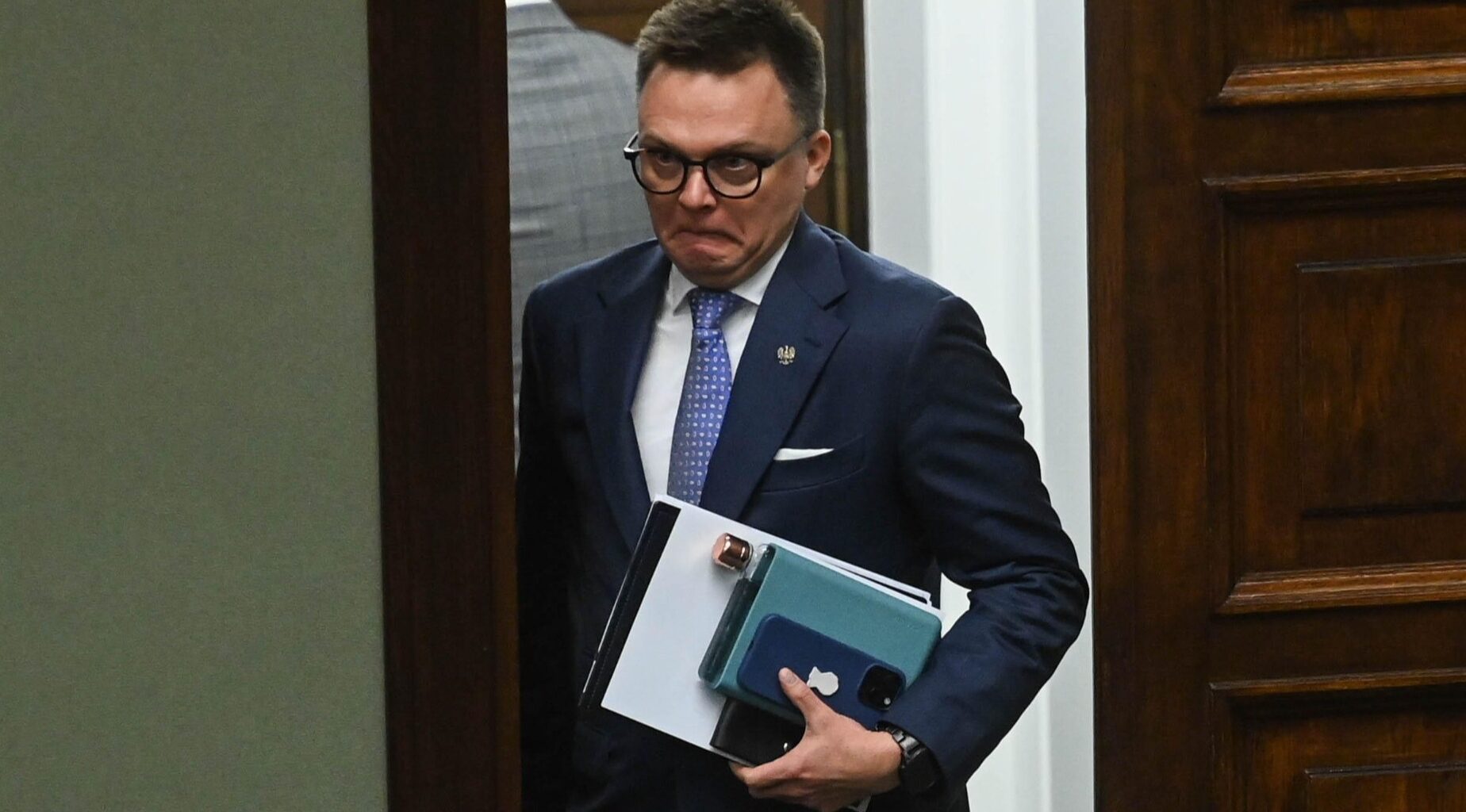 Wicemarszałek niższej izby parlamentu Szymon Hołownia