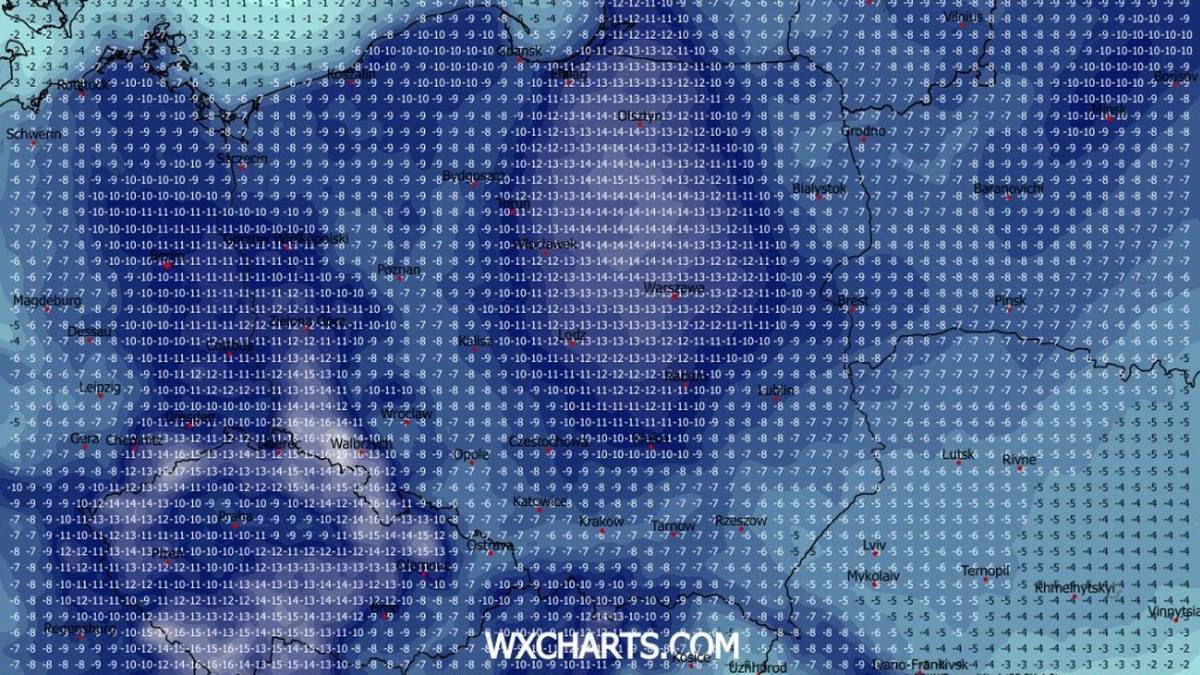 Mrozy utrzymają się za dnia i w nocy. Po zachodzie słońca mogą być bardzo silne
