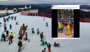 Tłumy na stokach w Polsce. "Więcej stania niż jazdy" - Onet