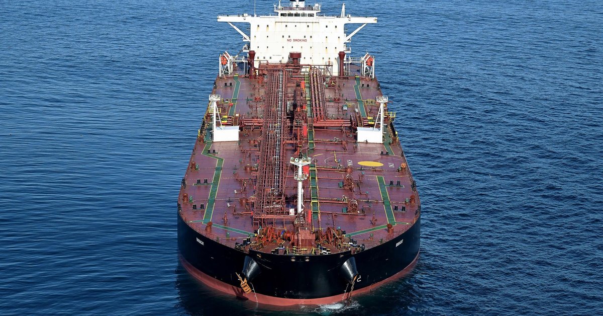 Jeden z tankowców rosyjskiej floty cieni