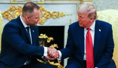 Spotkanie Karola Nawrockiego i Donalda Trumpa (zdjęcie archiwalne)