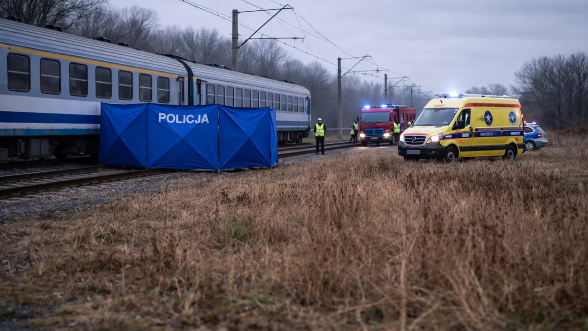Tragedia na torach pod Krotoszynem. Człowiek zginął pod kołami pociągu - Zdjęcie główne