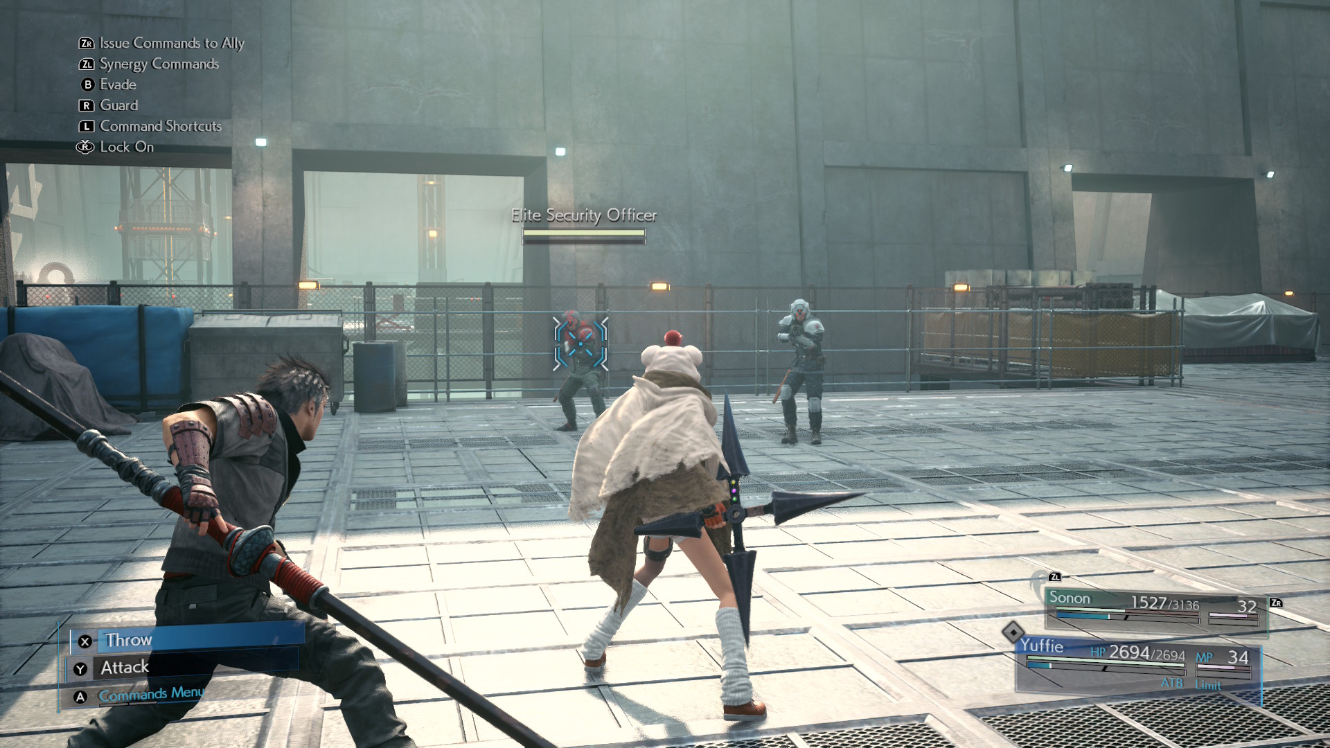 Final Fantasy VII Remake Intergrade - recenzja gry w wersji na Switcha 2. Walka z żołnierzami