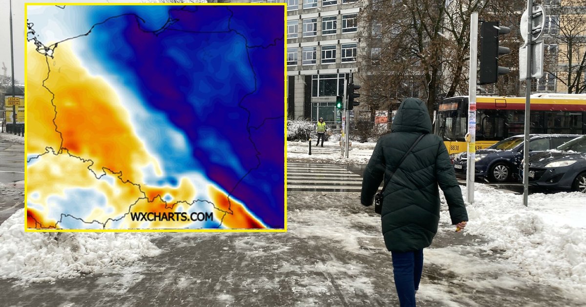 Odwilż nie dotrze tylko do północno-wschodniej Polski. W innych regionach, zwłaszcza w środę i czwartek, temperatura będzie dodatnia