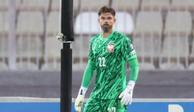 Bartłomiej Drągowski w 2016 r. jeszcze jako bramkarz Jagiellonii