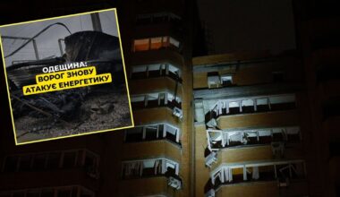 Rosyjskie drony uderzyły w Ukrainie. Dziesiątki tysięcy rodzin bez prądu