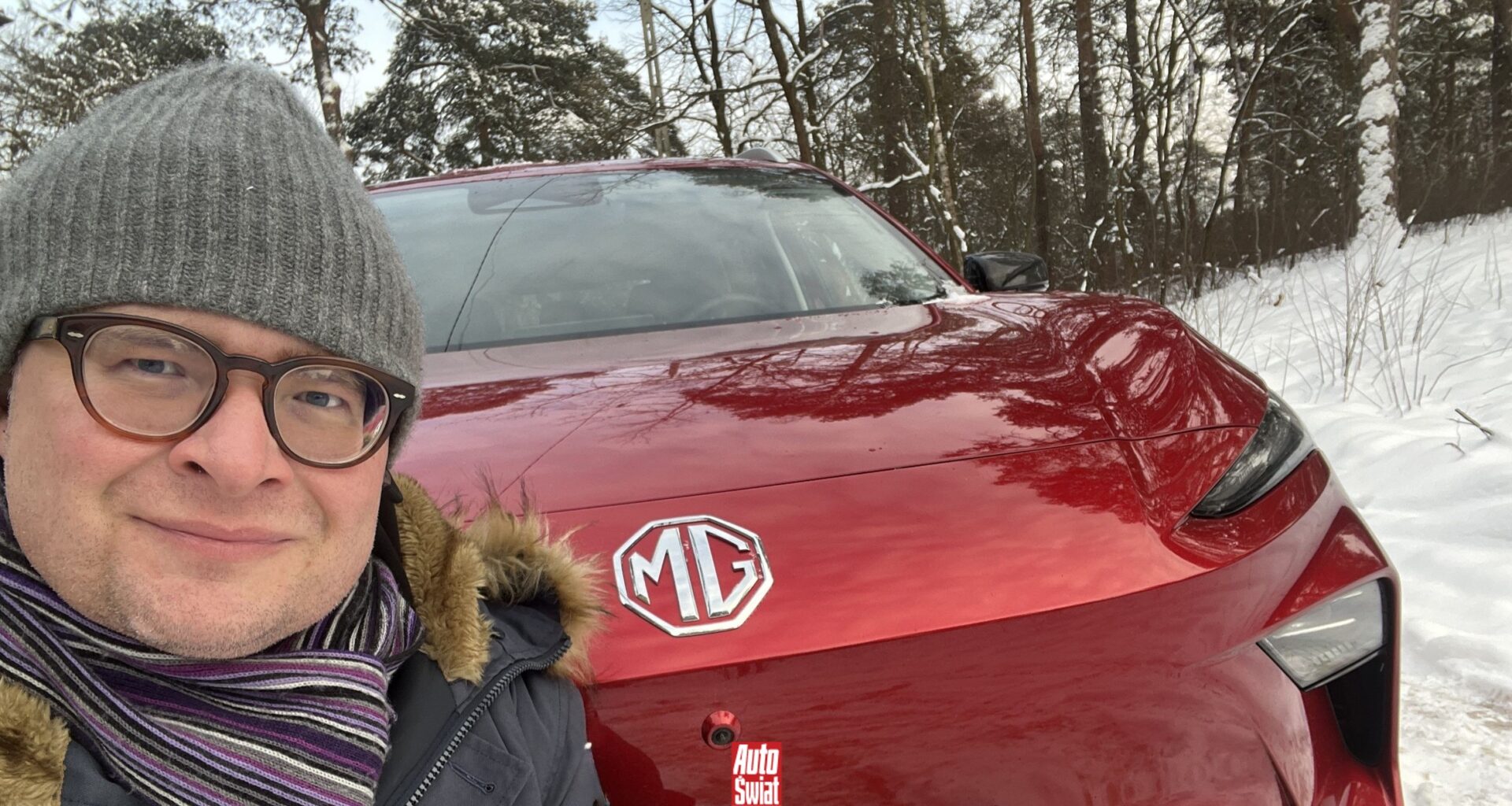 MGS5 EV to najlepszy SUV MG, jakim jeździłem. Co się z nim działo na 10-stopniowym mrozie?