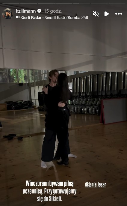 Screen z instagramowego profilu Katarzyny Zillmann